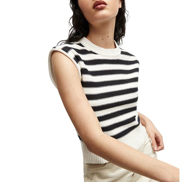 Veronica Beard Tops - Veronica Beard 'Vera' White Cotton Tank Size L
